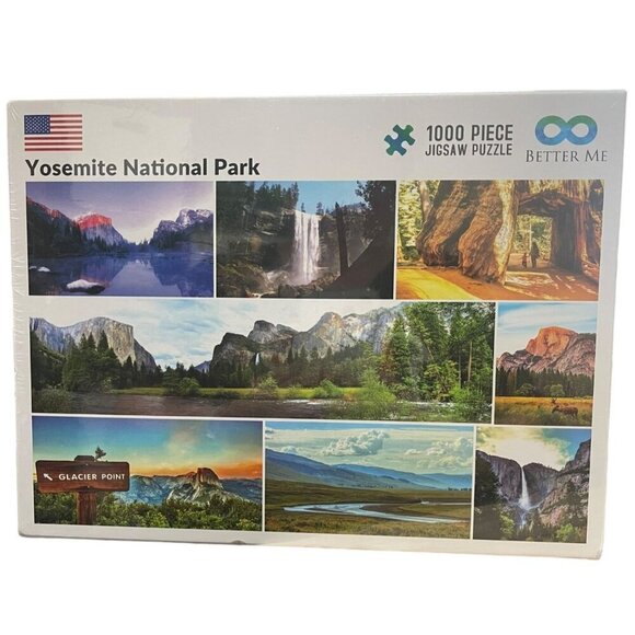 Yosemite National Park 1000 Piece jigsaw puzzle NEW  Sealed in Box - Picture 1 of 4